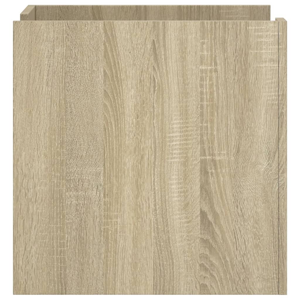 Comodino Rovere Sonoma 45x50x50 cm in Legno Multistrato - homemem39