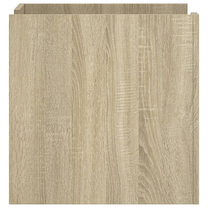 Comodino Rovere Sonoma 45x50x50 cm in Legno Multistrato - homemem39