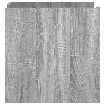 Comodino Grigio Sonoma 45x50x50 cm in Truciolato | homemem39
