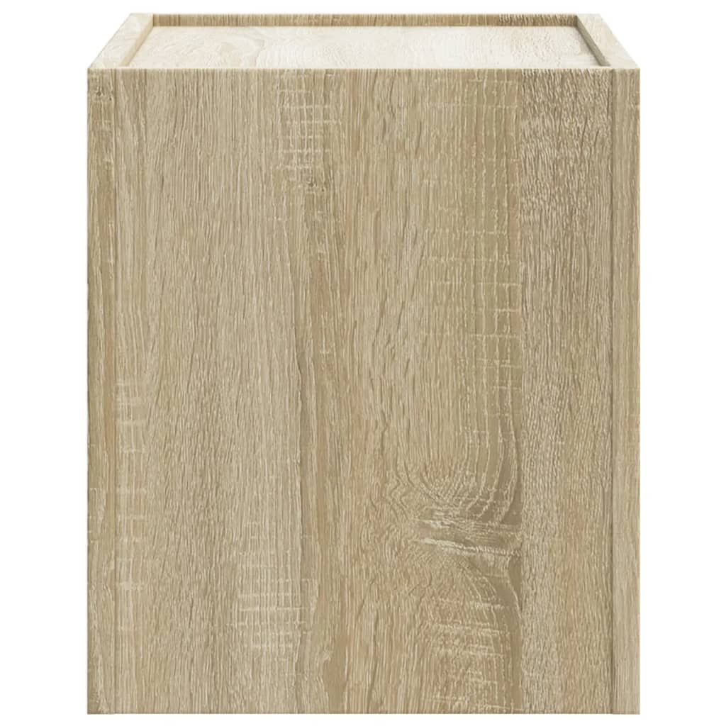 Comodino a Muro Rovere Sonoma 45x30x35 cm | homemem39