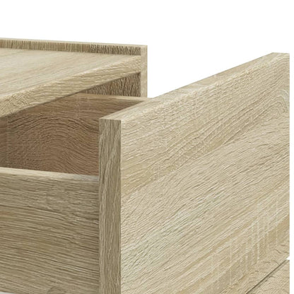 Comodini a Muro 2 pz Rovere Sonoma 45x30x35 cm - homemem39