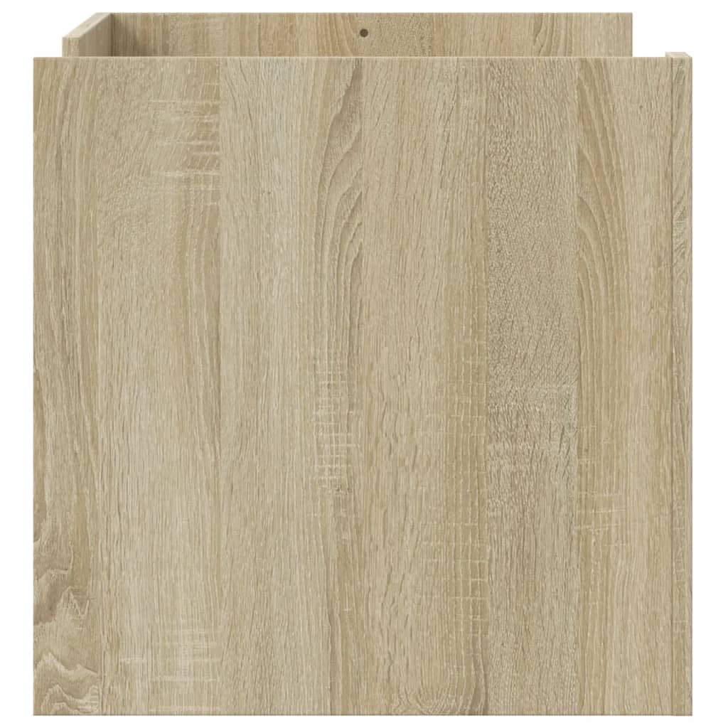 Tavolino da Salotto Rovere Sonoma 80x50x50 cm Legno Multistrato