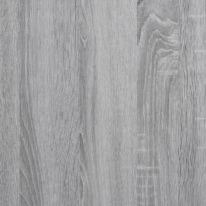 Tavolino Salotto Grigio Sonoma 80x50x50 cm Legno Multistrato