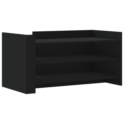 Tavolino da Salotto Nero 100x50x50 cm Legno Multistrato | homemem39