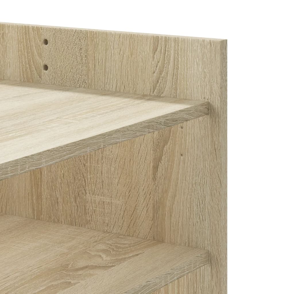 Tavolino Salotto Rovere Sonoma 100x50x50cm in Legno Multistrato