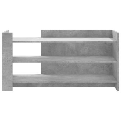 Tavolino Salotto Grigio Cemento 100x50x50 cm Legno Multistrato