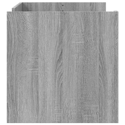 Tavolino Salotto Grigio Sonoma 100x50x50 cm Legno Multistrato | homemem39