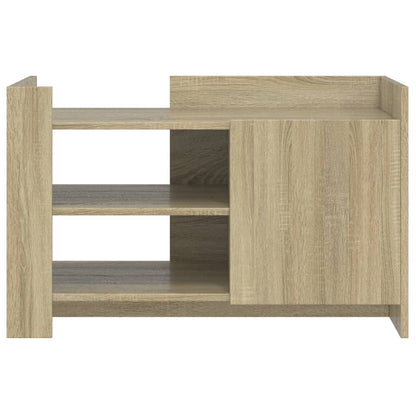 Tavolino da Salotto Rovere Sonoma 80x50x50 cm Legno Multistrato