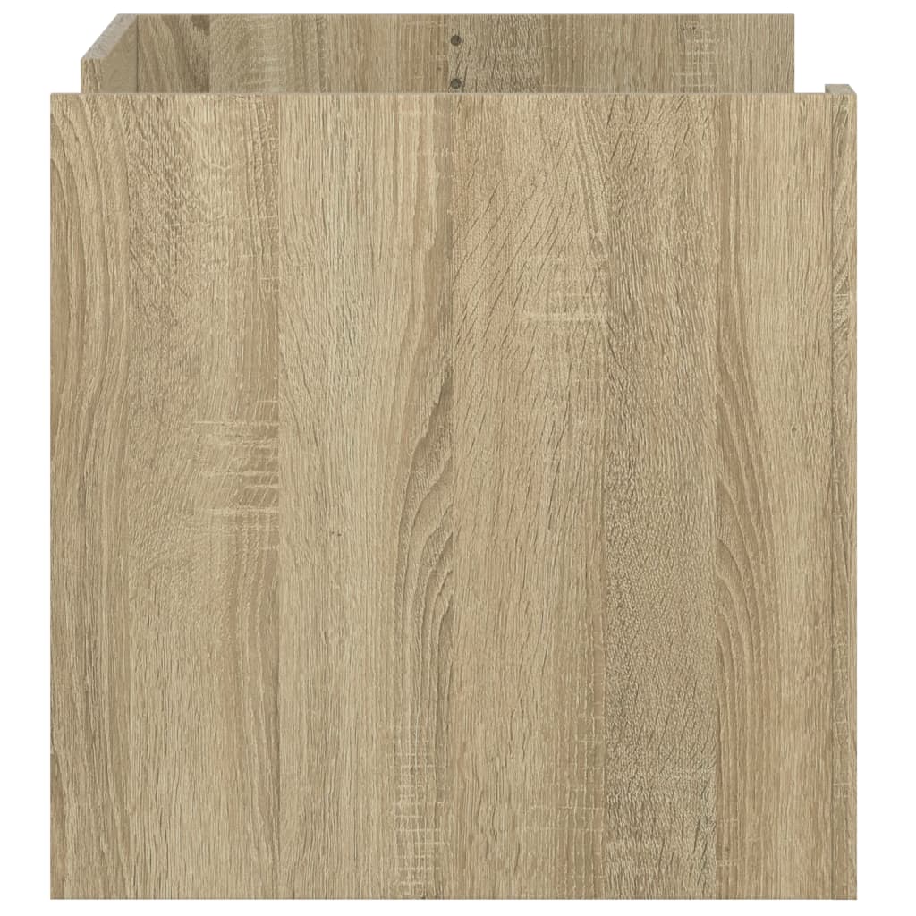 Tavolino da Salotto Rovere Sonoma 80x50x50 cm Legno Multistrato