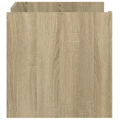 Tavolino da Salotto Rovere Sonoma 80x50x50 cm Legno Multistrato