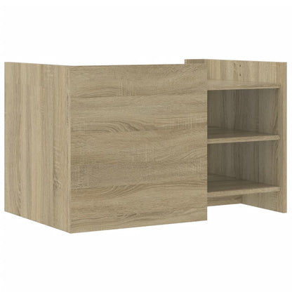 Tavolino da Salotto Rovere Sonoma 80x50x50 cm Legno Multistrato | homemem39