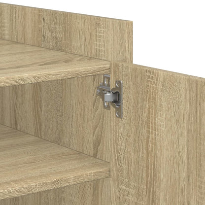 Tavolino da Salotto Rovere Sonoma 80x50x50 cm Legno Multistrato