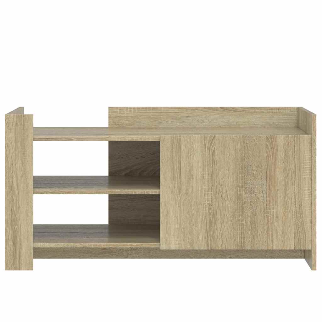 Tavolino Salotto Rovere Sonoma 100x50x50cm in Legno Multistrato