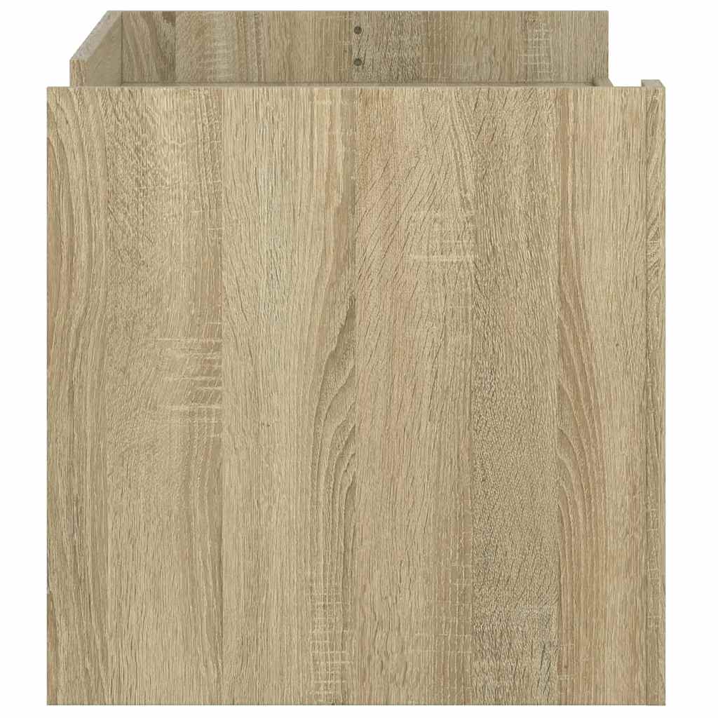 Tavolino Salotto Rovere Sonoma 100x50x50cm in Legno Multistrato