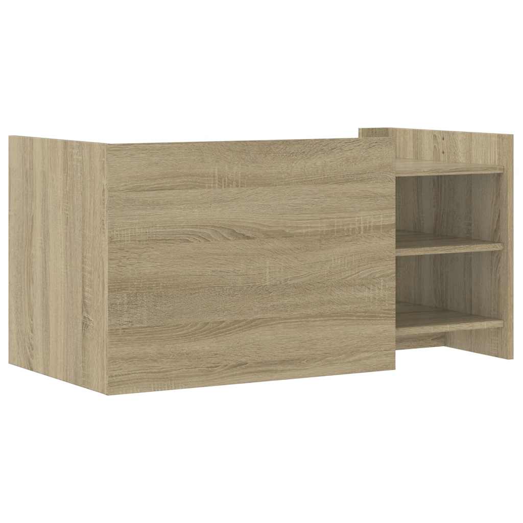 Tavolino Salotto Rovere Sonoma 100x50x50cm in Legno Multistrato | homemem39