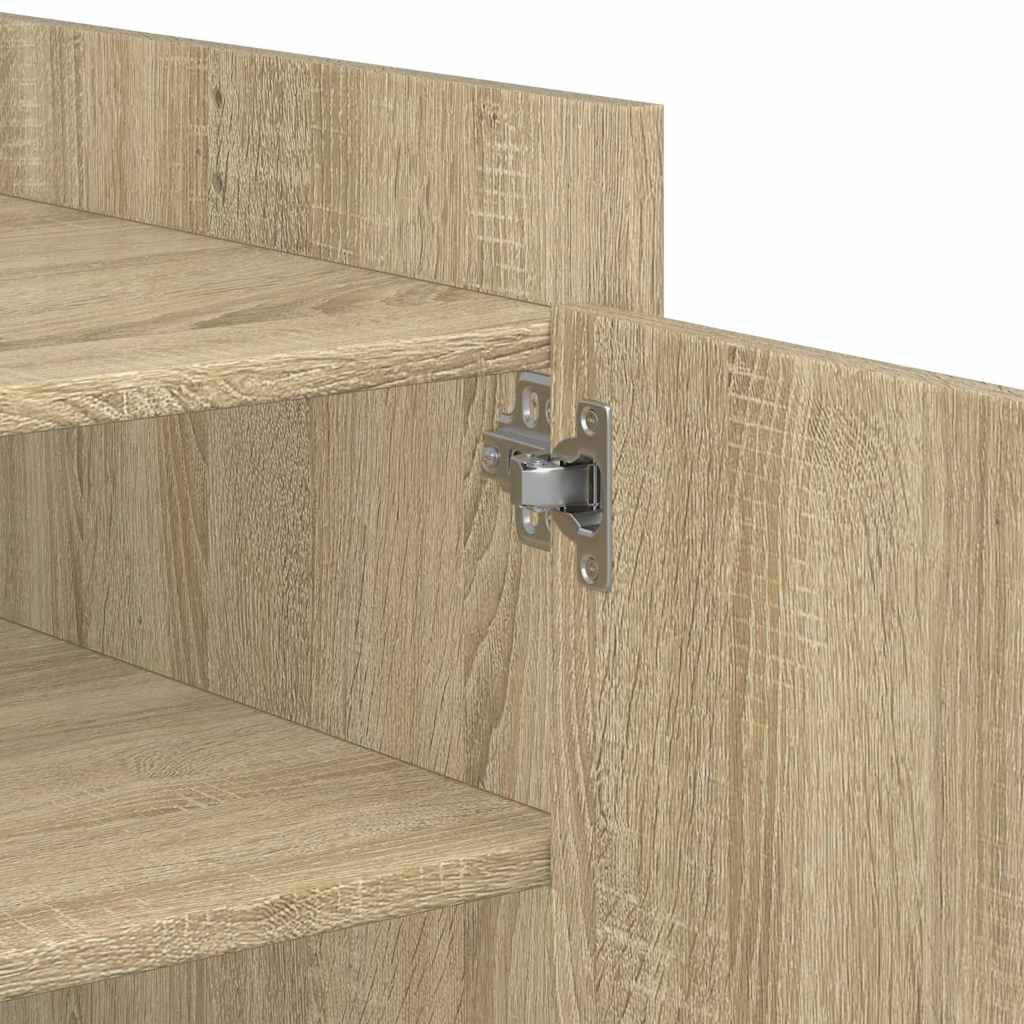 Tavolino Salotto Rovere Sonoma 100x50x50cm in Legno Multistrato