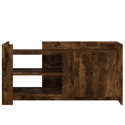 Tavolino Salotto Rovere Fumo 100x50x50 cm in Legno Multistrato