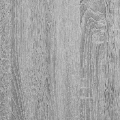 Tavolino Salotto Grigio Sonoma 100x50x50 cm Legno Multistrato