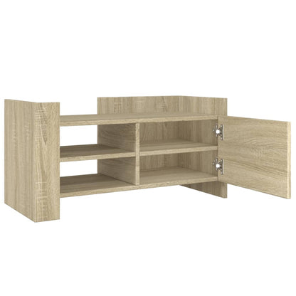 Mobile Porta TV Rovere Sonoma 80x35x40 cm in Legno Multistrato - homemem39