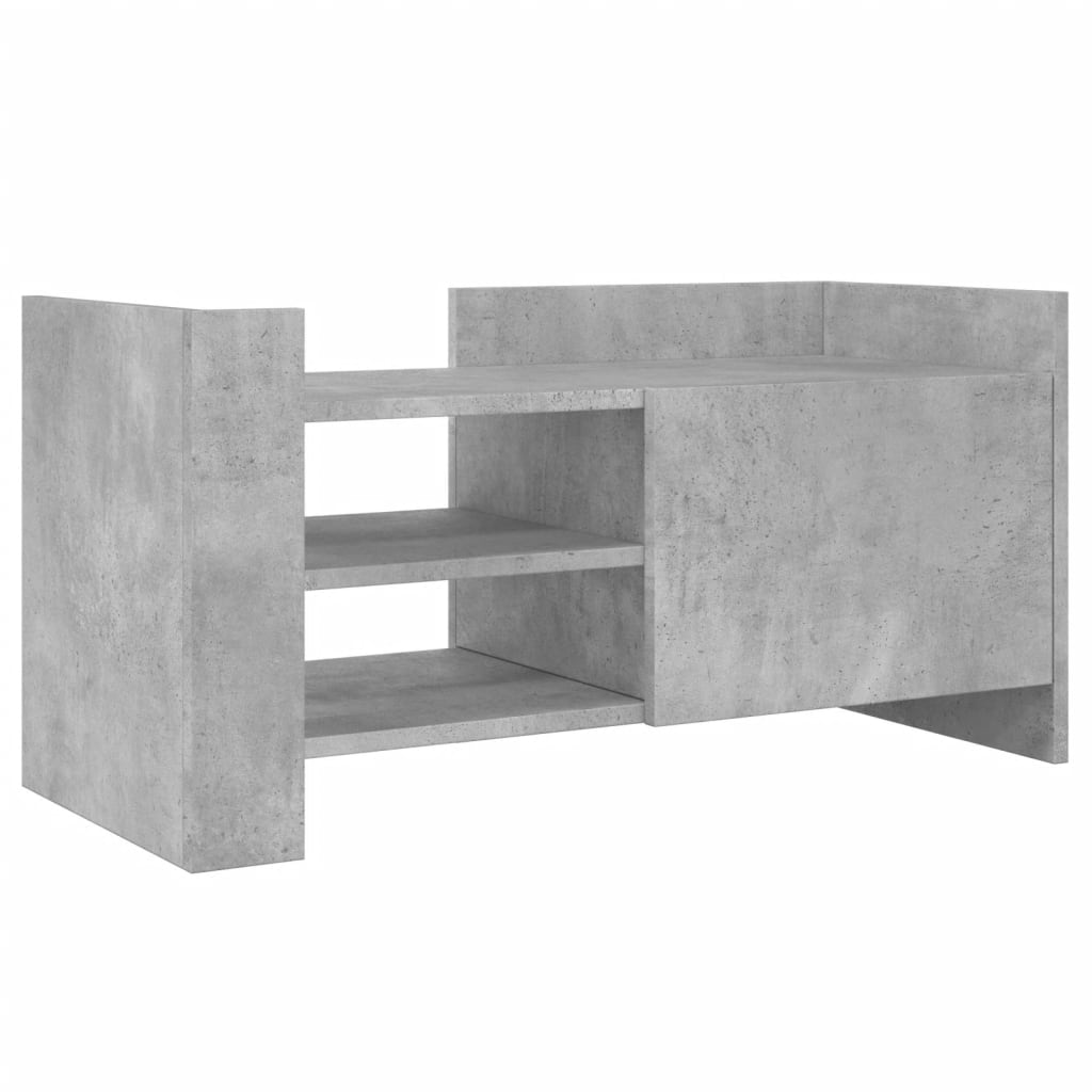 Mobile per TV Grigio Cemento 80x35x40 cm Legno Multistrato - homemem39