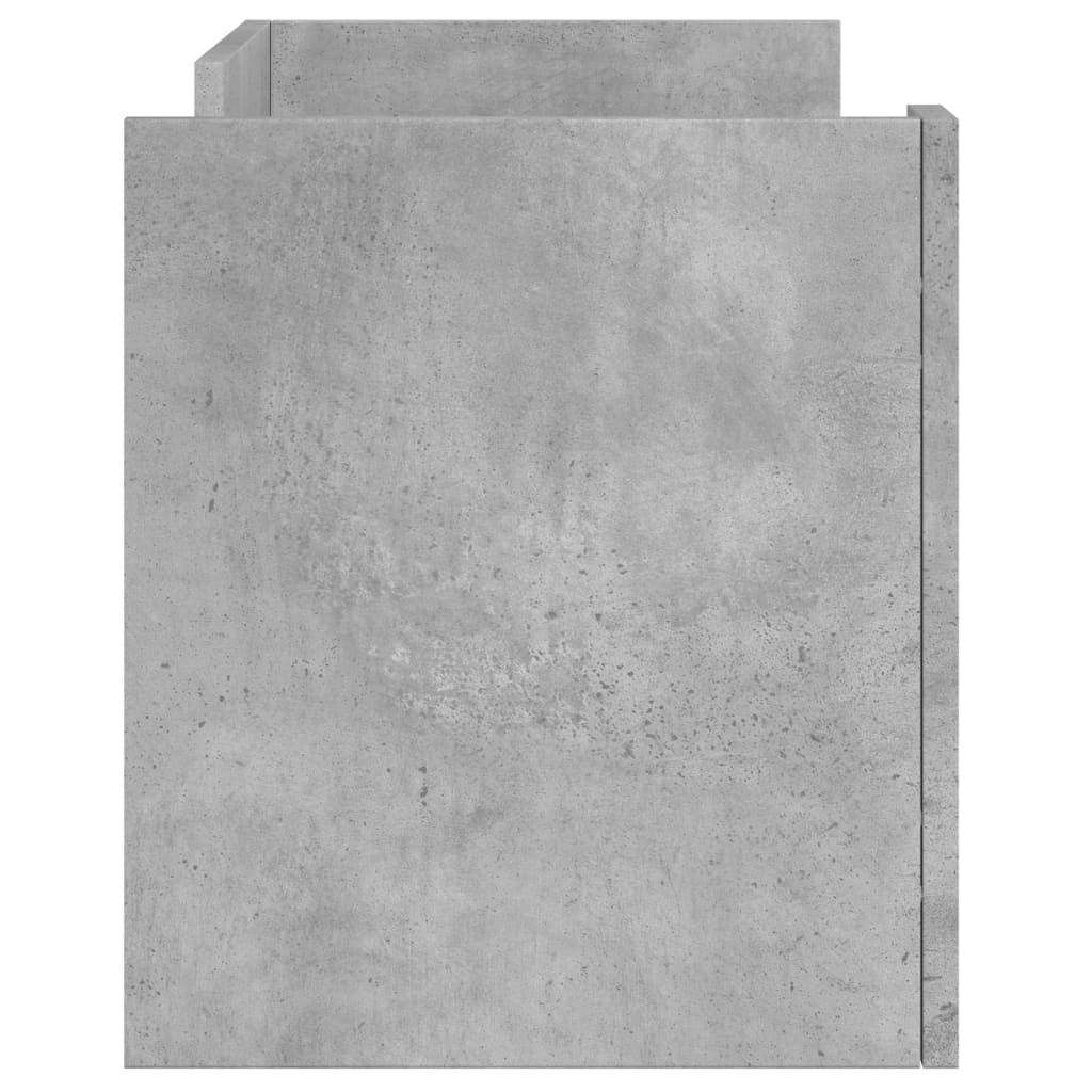 Mobile per TV Grigio Cemento 80x35x40 cm Legno Multistrato - homemem39