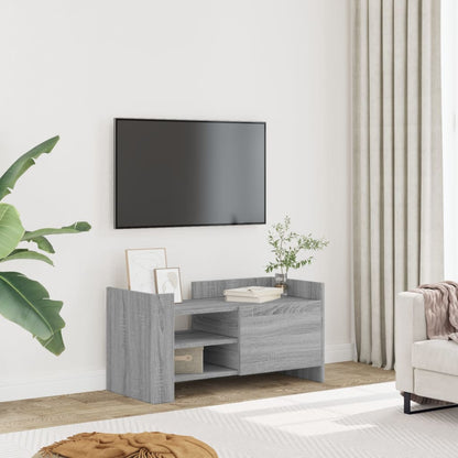Mobile Porta TV Grigio Sonoma 80x35x40 cm in Legno Multistrato - homemem39