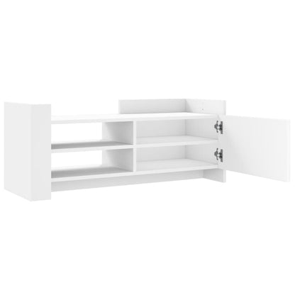 Mobile Porta TV Bianco 100x35x40 cm in Legno Multistrato - homemem39