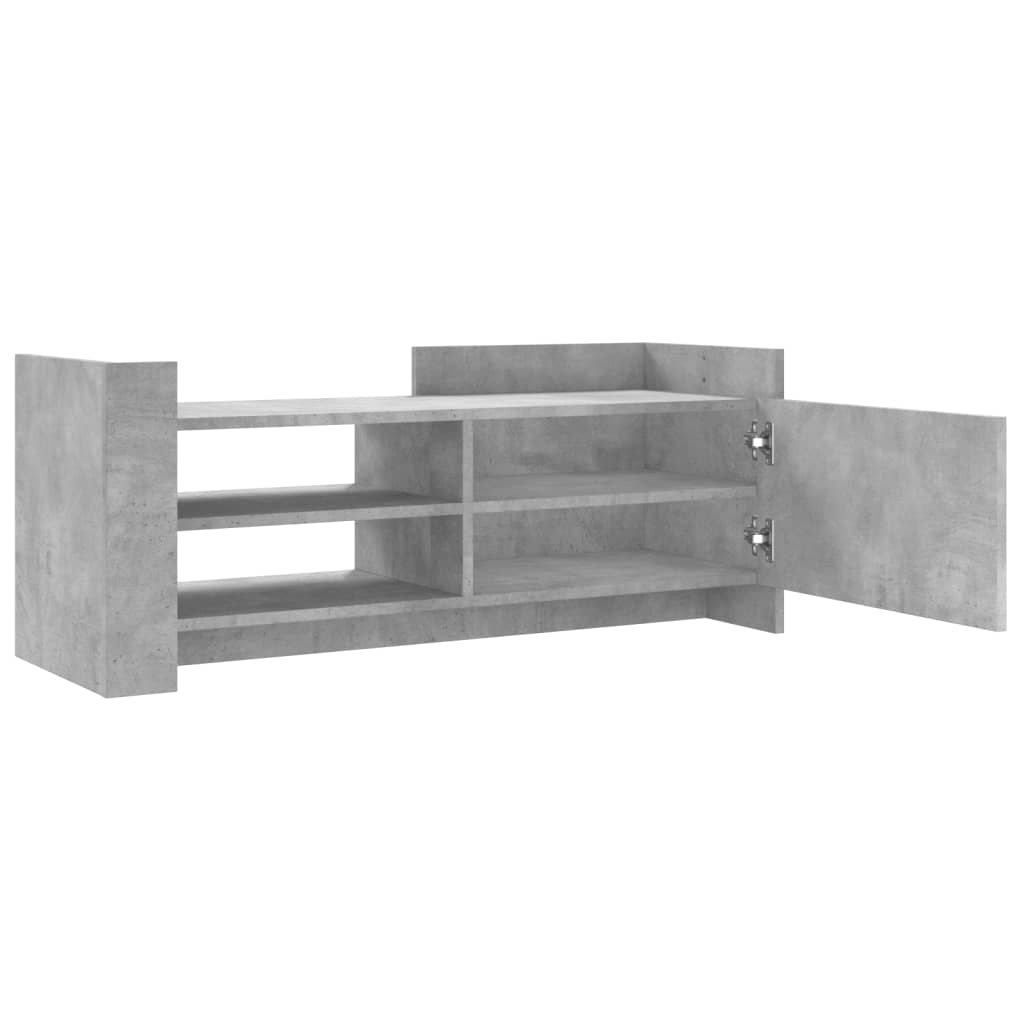 Mobile per TV Grigio Cemento 100x35x40 cm Legno Multistrato - homemem39