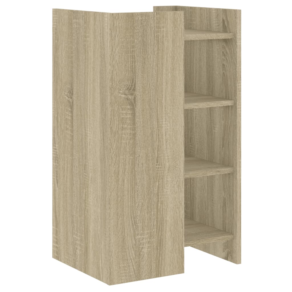 Credenza Rovere Sonoma 45x35x75 cm in Legno Multistrato