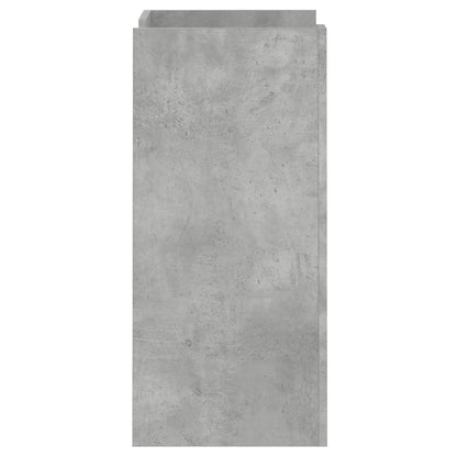 Credenza Grigio Cemento 45x35x75 cm in Legno Multistrato