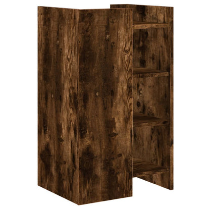 Credenza Rovere Fumo 45x35x75 cm in Legno Multistrato - homemem39