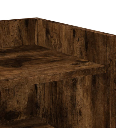 Credenza Rovere Fumo 45x35x75 cm in Legno Multistrato