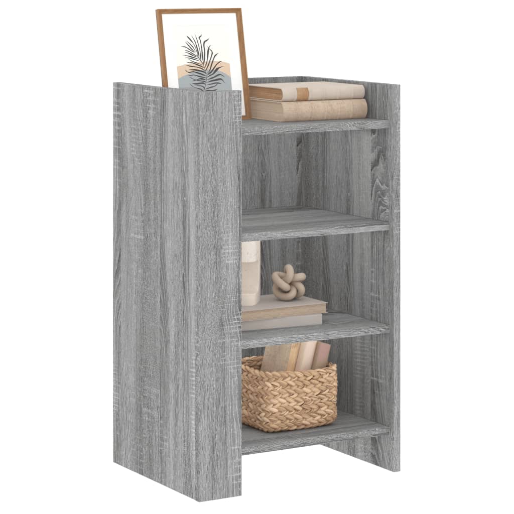 Credenza Grigio Sonoma 45x35x75 cm in Legno Multistrato - homemem39