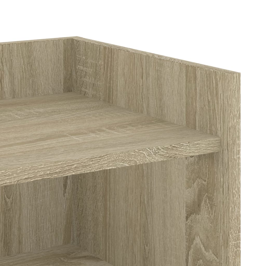 Credenza Rovere Sonoma 73,5x35x75 cm in Legno Multistrato - homemem39
