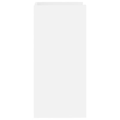 Credenza Bianca 45x35x75 cm in Legno Multistrato - homemem39