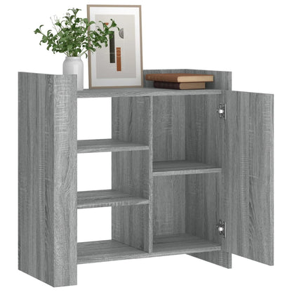 Credenza Grigio Sonoma 73,5x35x75 cm in Legno Multistrato