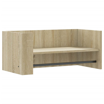 Scaffale Parete Rovere Sonoma 70,5x35x30,5 cm Legno Multistrato | homemem39