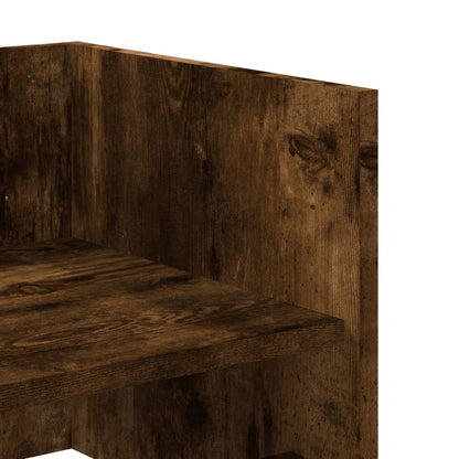 Mensola a Muro Rovere Fumo 70,5x35x30,5 cm Legno Multistrato | homemem39