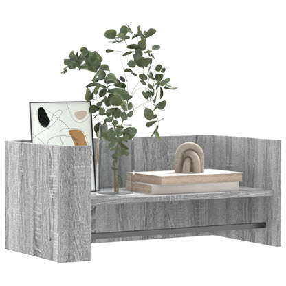 Mensola a Muro Grigio Sonoma 70,5x35x30,5 cm Legno Multistrato | homemem39