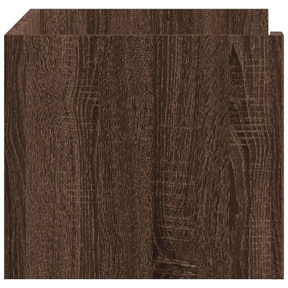 Mensola a Muro Rovere Marrone 70,5x35x30,5 cm Legno Multistrato