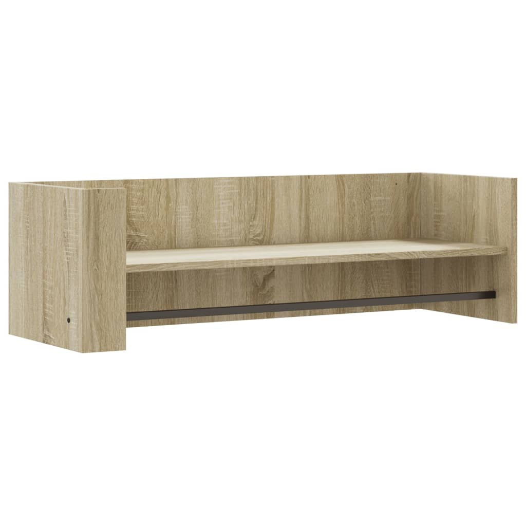 Scaffale a Parete Rovere Sonoma 100x35x30,5cm Legno Multistrato | homemem39