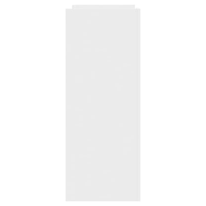 Tavolino Consolle Bianco 100x35x90 cm in Legno Multistrato | homemem39