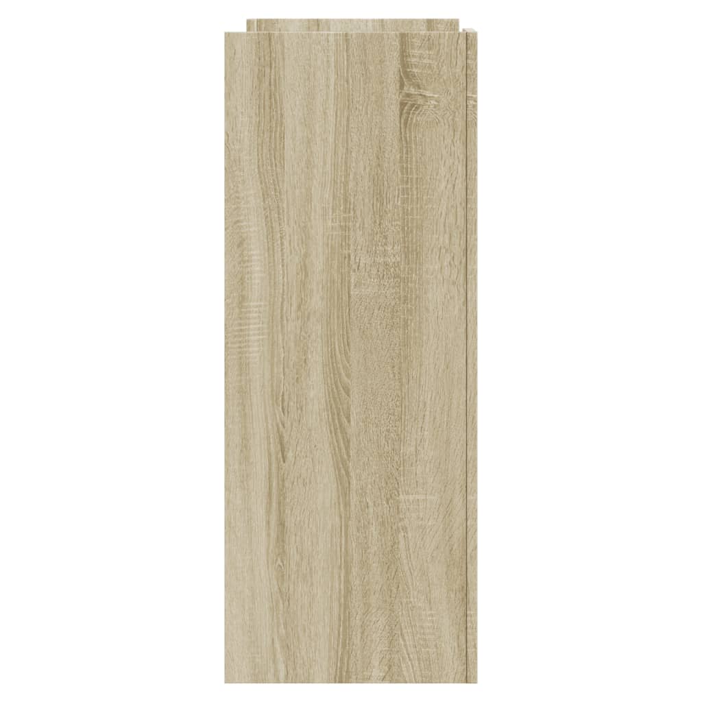 Tavolo Consolle Rovere Sonoma 100x35x90 cm in Legno Multistrato - homemem39