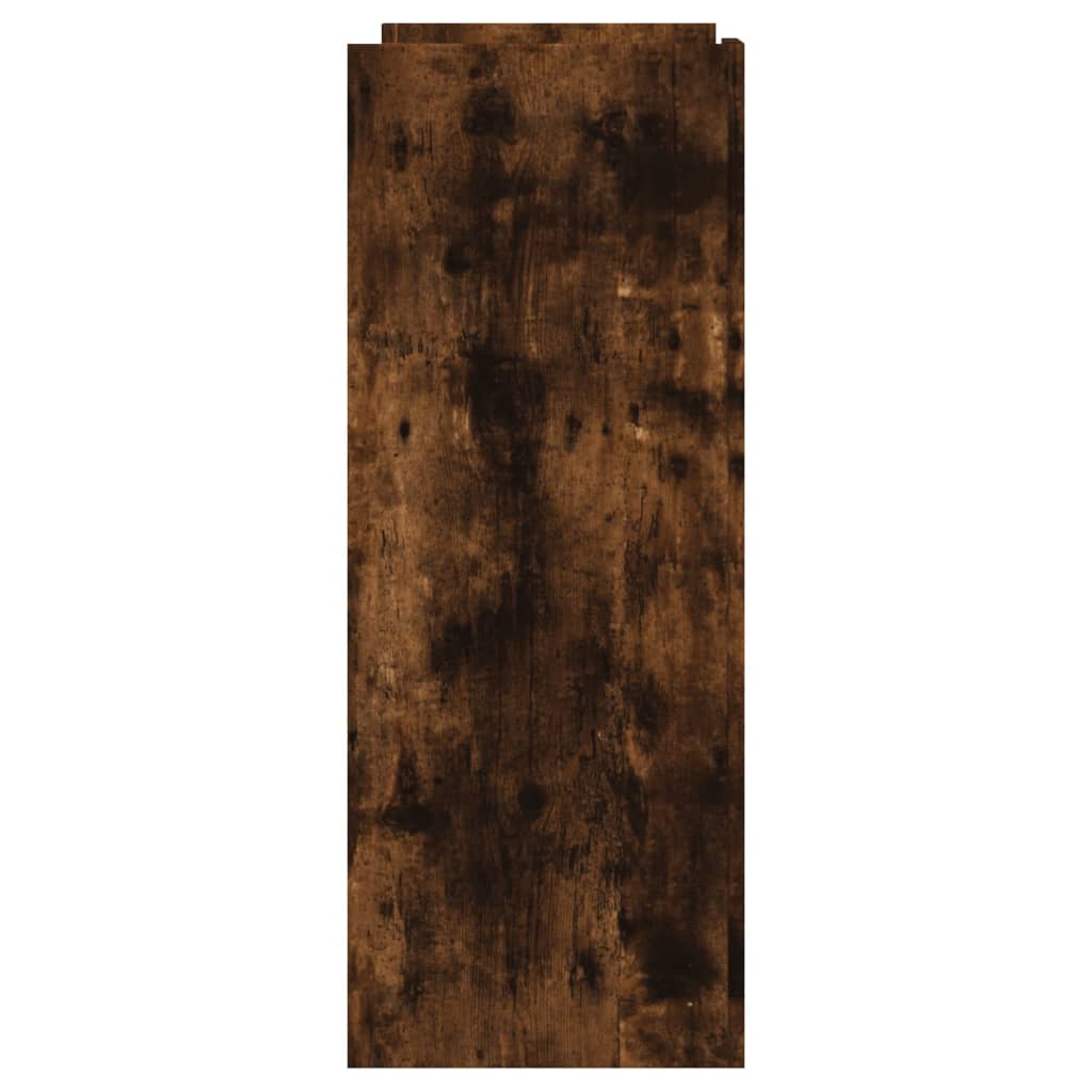 Tavolino Consolle Rovere Fumo 100x35x90 cm in Legno Multistrato | homemem39