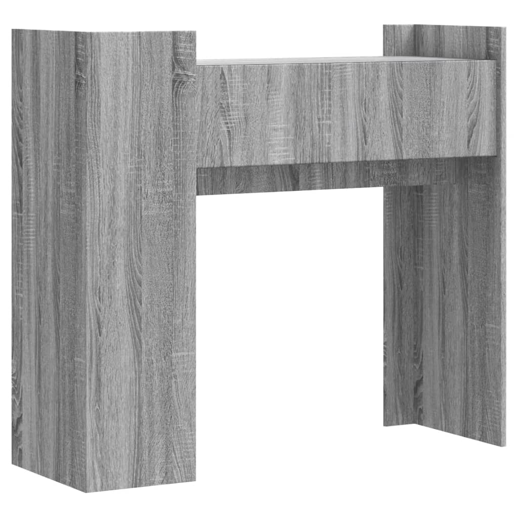 Tavolo Consolle Rovere Sonoma 100x35x90 cm in Legno Multistrato | homemem39