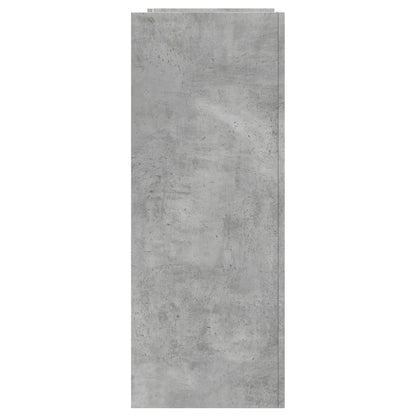 Tavolino Consolle Grigio Cemento 100x35x90 cm in Multistrato - homemem39