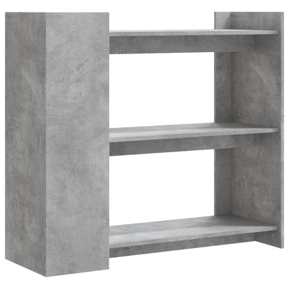 Tavolino Consolle Grigio Cemento 100x35x90 cm in Multistrato | homemem39