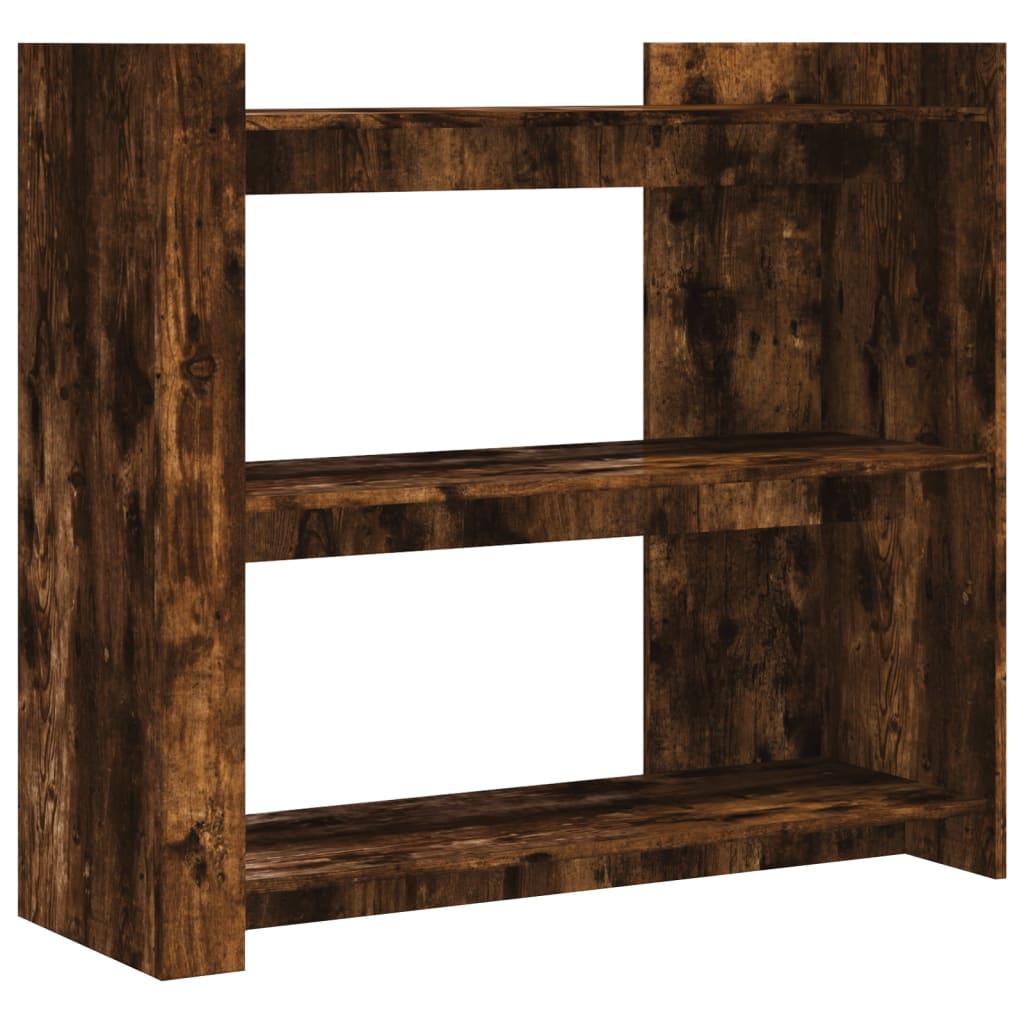 Tavolino Consolle Rovere Fumo 100x35x90 cm in Legno Multistrato | homemem39