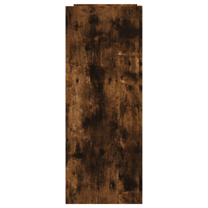Tavolino Consolle Rovere Fumo 100x35x90 cm in Legno Multistrato | homemem39