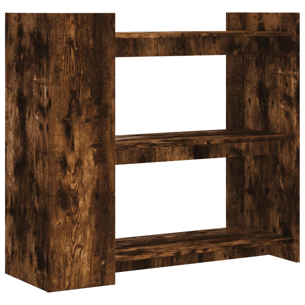 Tavolino Consolle Rovere Fumo 100x35x90 cm in Legno Multistrato | homemem39